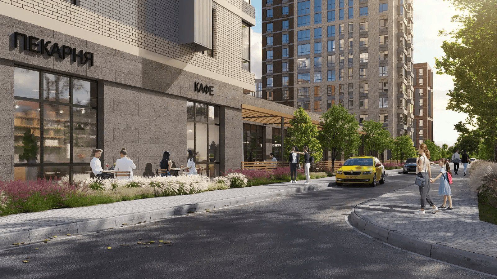 ЖК Елизаветинский парк «Теплые края» — визуализация, вид 13